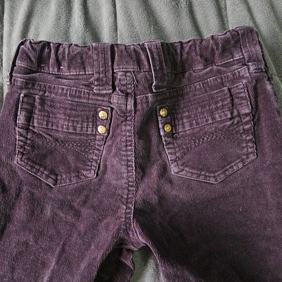 Point Zero Girl 6x Purple Jean Corduroy Wide Leg Pants - Picture 9 of 11